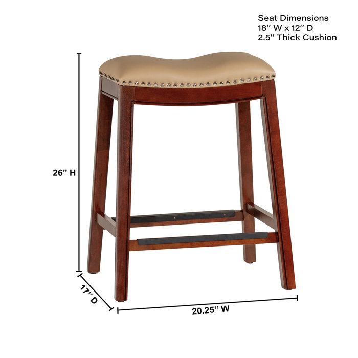 Charlton Home® Elowen 30" Bar Stool & Reviews Wayfair